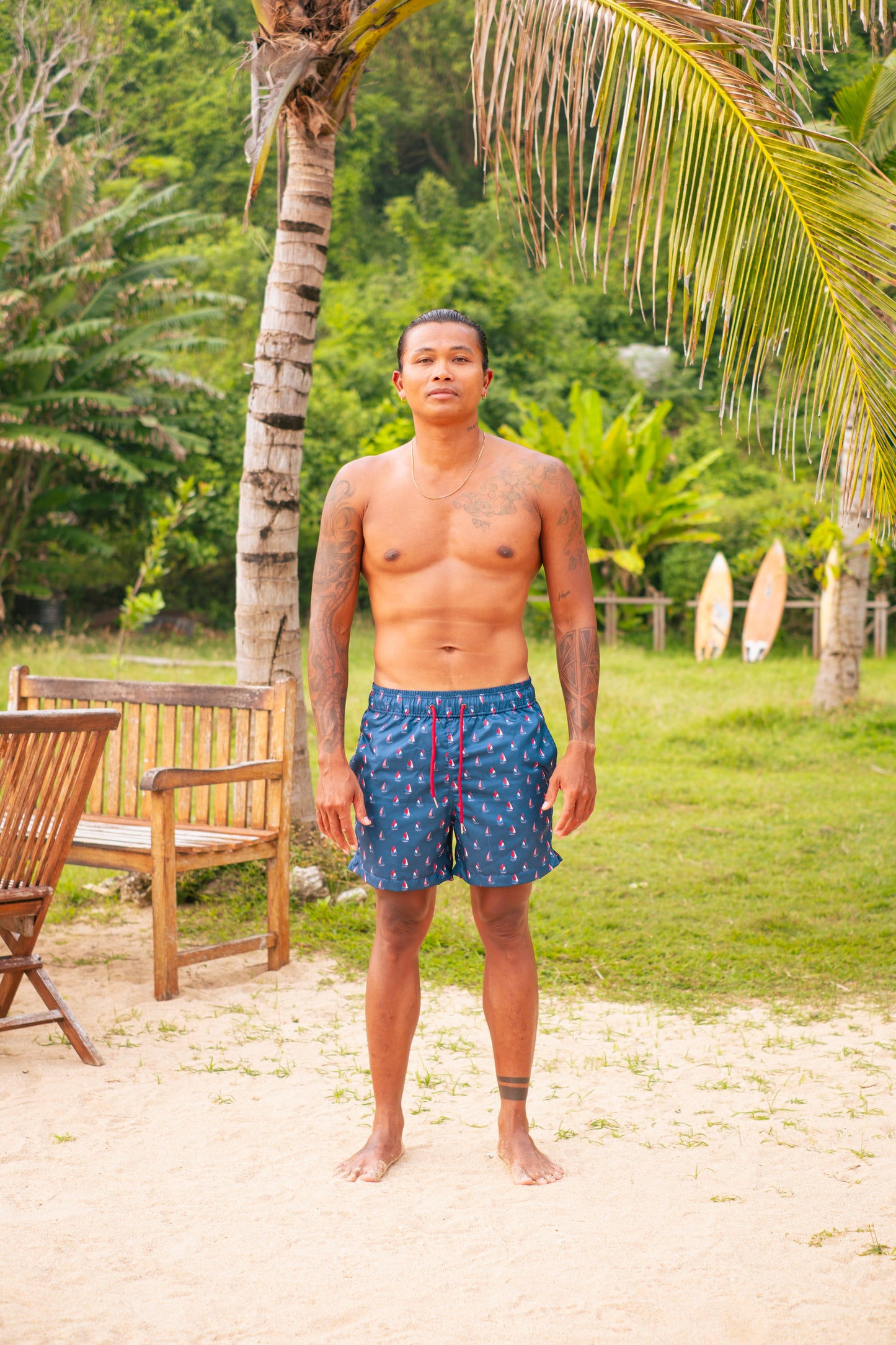 Sauna Champion in Deep Navy