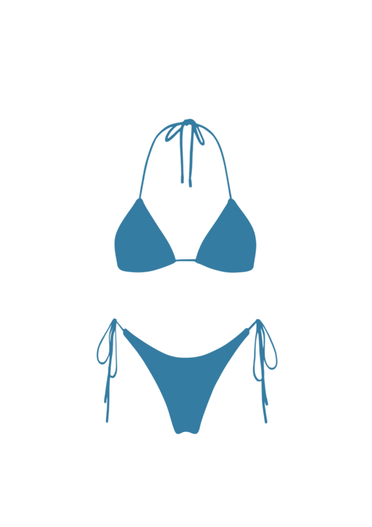 Bingin Wave in Light Blue